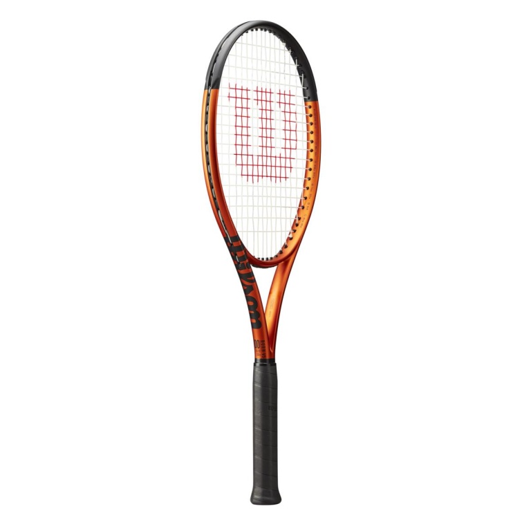 Wilson Tennis Racket Burn V5.0 100in/300g/Tournament orange - strung -